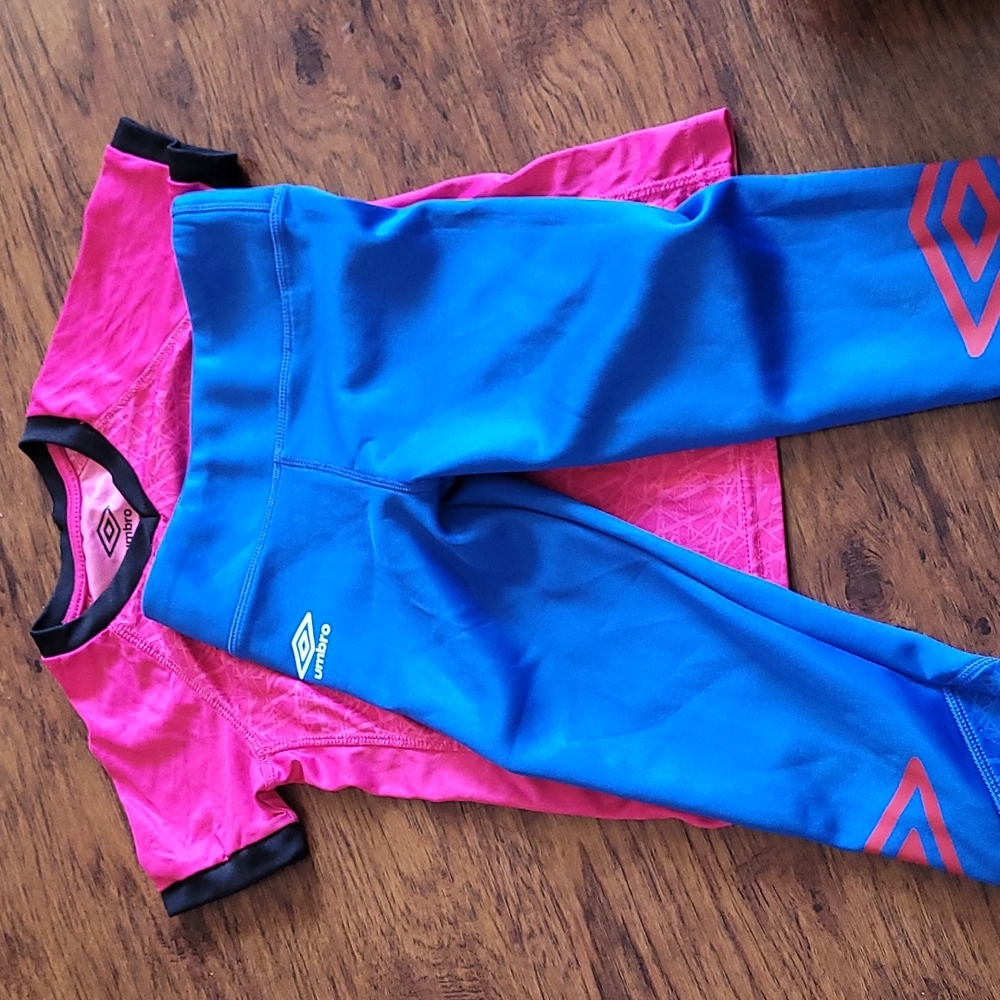 umbro leggings & shirt